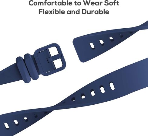 EEweca 3-Pack Bands Compatible with Fitbit Ace 2 Replacement Strap for Kids (Gray, Green, Teal) in Kuwait