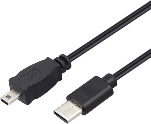 كابل UC-E6 إلى USB C بطول 1 قدم متوافق مع Nikon وCoolpix وCasio وSanyo وOlympus USB7 وكاميرا SLR إلى الهاتف لنقل بيانات الصور in Saudi Arabia