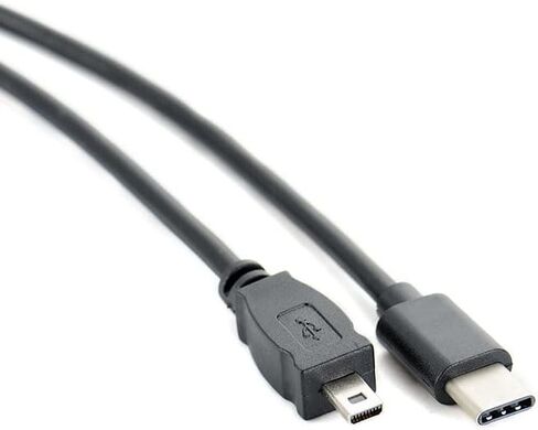 كابل UC-E6 إلى USB C بطول 1 قدم متوافق مع Nikon وCoolpix وCasio وSanyo وOlympus USB7 وكاميرا SLR إلى الهاتف لنقل بيانات الصور in Saudi Arabia