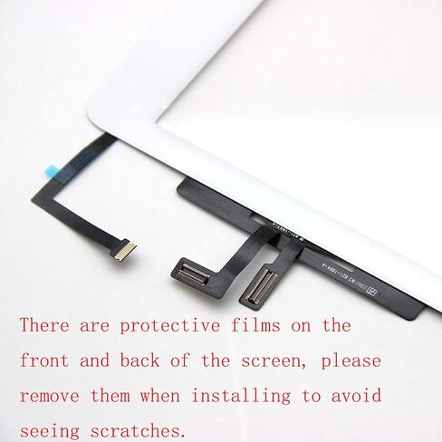 Black Digitizer Repair Kit for 2017 iPad 9.7(A1822, A1823) Touch Screen Digitizer Replacement with Home Button + Tools Kit + PreInstalled Adhesive in Kuwait