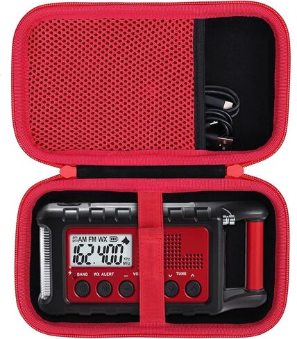 co2CREA Hard Case Compatible with Midland ER310 ER300 Emergency Crank Weather Radio in Kuwait