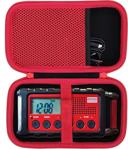 co2CREA Hard Case Compatible with Midland ER310 ER300 Emergency Crank Weather Radio in Kuwait