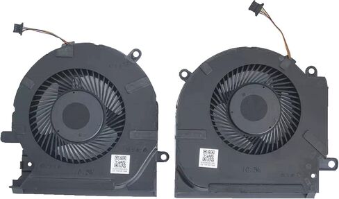 QUETTERLEE New Laptop CPU+GPU Cooling Fan for HP OMEN 15-EK 15-EN TPN-Q236 TPN-Q238 15-EK0023DX 15-EK0020CA 15-EK0013DX 15-EK0008CA Series M04216-001 ND8CC02-19J22 M04215-001 ND8CC02-19J23 DC12V Fan in Saudi Arabia