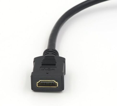 VCE 2-Pack HDMI Keystone Jack, Female to Female HDMI Pigtail Cable 4K HDMI Keystone Coupler for Keystone Wall Plate - 6 Inch in Saudi Arabia