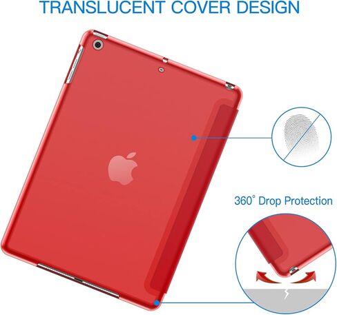 JETech Case for iPad Air 1st Edition (NOT for iPad Air 2/3/4/5), 9.7 Inch, Smart Cover with Auto Wake/Sleep (Black) in Kuwait