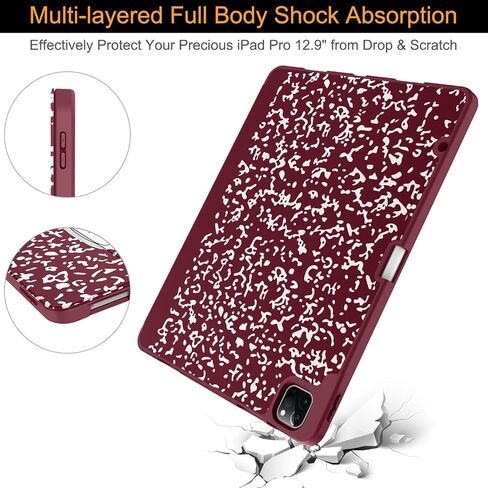 Soke Case for iPad Air 13 Inch (M4/M3/M2,2026-2024), Book Black in Saudi Arabia