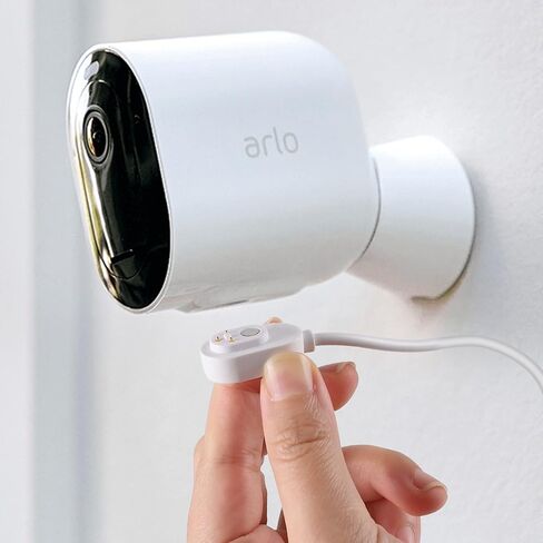 Arlo Camera Solar Panel Charger, Compatible with Arlo Pro4, Pro3, Floodlight, Pro 5S, Ultra 2, Ultra Cameras, 13ft/4m Cable, 6V4.5W Fast Battery Charging in Kuwait