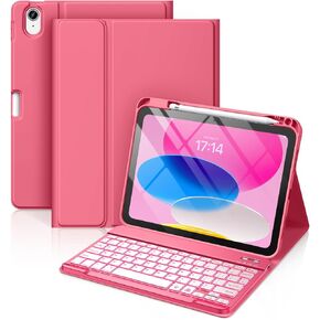 Hamile for iPad A16 11th 10th Generation Case with Keyboard - Wireless in Kuwait