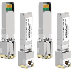 وحدة إرسال واستقبال نحاسية OPSTRAN 10GBASE-T SFP+ إلى RJ45 متوافقة مع HPE Aruba ProCurve JL563B 10G SFP+ 80m Cat6a/7 in Saudi Arabia