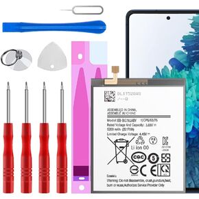 Soseieiu Galaxy S22 Ultra Battery Replacement,5500 mAh 3.83V Li-Polymer EB-BS908ABY Battery for Samsung Galaxy S22 Ultra 5G SM-S908U with Repair Tool Kits