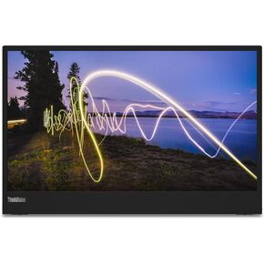 Lenovo ThinkVision M15 15.6" Full HD WLED LCD Monitor - 16:9 - Raven Black in Kuwait