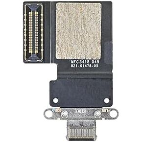Charging Port USB Charger Dock Connector Flex Cable Module Replacement Compatible with iPad Pro 11 inch 2018 A1980 A2013 A1934 / iPad Pro 12.9 inch 3rd (2018) A1876 A1895 A1983 (White)