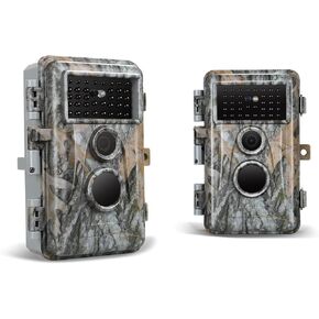 بليز فيديو كاميرات العاب ومسارات 16MP HD 1080P للصيد والحياة البرية والغزلان بعدسة F2.0 تعمل بالحركة مقاومة للماء IP66 بدون توهج LED بالاشعة تحت الحمراء مع رؤية ليلية 65 قدم وتسجيل فيديو وشاشة LCD 2.4 in Kuwait