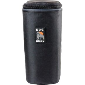 Ape Case ACLC10 Zippered Adjustable or Attachable Medium Case for Lenses (Black/Yellow)