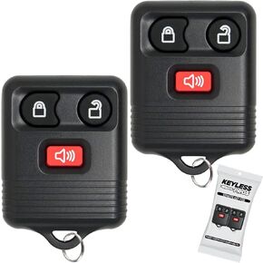 3-Button Keyless Entry Remote Key Fob Replacement, Compatible with Ford, Lincoln, Mercury, Mazda F150 F250 F350 Escape Expedition Explorer Ranger, CWTWB1U345 in Kuwait