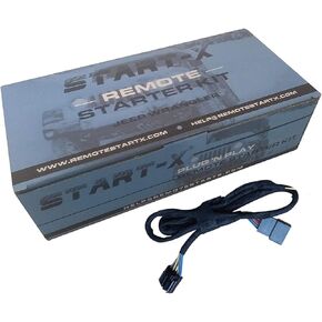 Start-X Long Range (2000 Feet) Remote Start Kit for Jeep Wrangler Key Start 2007-2018 || Plug & Play || 3X Lock to Remote Start + Long Range Remote || 10 Minute Install