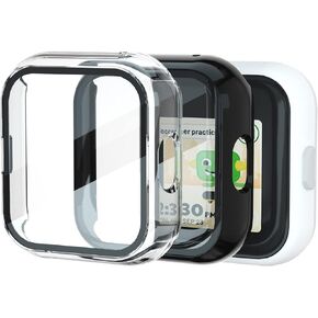 BlackPro 2 Pack SyncUP Kids Watch 1 Screen Protector (Tempered Glass & Hard PC, Black+Black, 1.4 inches) in Kuwait