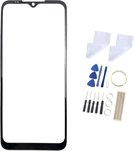 FainWan Front Screen Glass Outer Panel Lens Replacement +OCA Repair Tools Kit Compatible with Motorola Moto G Play (2021) XT2093-3 6.5inch in Saudi Arabia