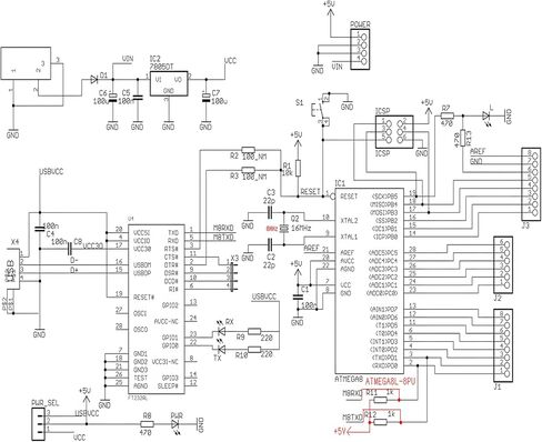 UNO R3 Board ATmega328P with USB Cable(Arduino-Compatible) for Arduino, Input Voltage 7-12V, 16MHZ,14 Digital 1/0 pins Support PWM, SRAW 2KB, Compatible with RPi 4B/3B+/3B/2B/B+/Zero/Zero W in Kuwait
