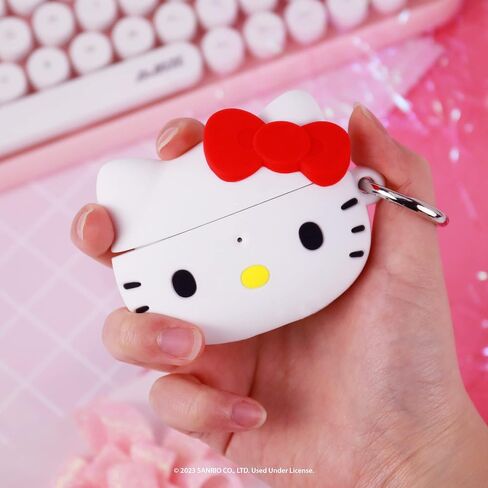 iFace Hello Kitty and Friends Cute Case [ Compatible with AirPods Pro 1/Pro 2, Not for Pro 3 ] - Kawaii Silicone Protective Cover [Carabiner Clip Included] [Wireless Charging] – Kuromi in Kuwait