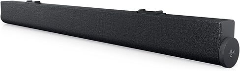 Dell SB522A Slim Conferencing Soundbar - Mute Microphone, Call Answer/End Controls, Indicator Light, Noise Reduction, Magnetic, USB Connector, Zoom Certification, Microsoft Teams Certified - Black in Saudi Arabia