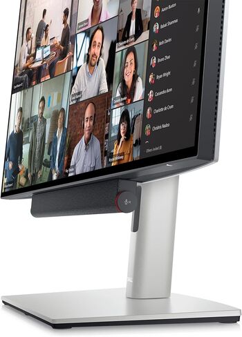 Dell SB522A Slim Conferencing Soundbar - Mute Microphone, Call Answer/End Controls, Indicator Light, Noise Reduction, Magnetic, USB Connector, Zoom Certification, Microsoft Teams Certified - Black in Saudi Arabia