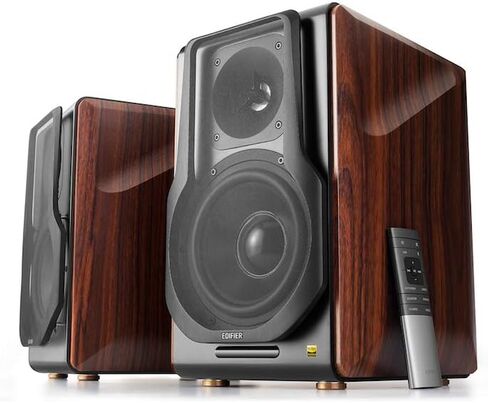Edifier S3000Pro Audiophile Active Speakers - Bluetooth 5.0 aptX Wireless, USB Audio, Planar Diaphragm Tweeters and 6.5" Woofers in Saudi Arabia
