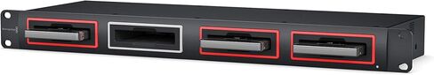 Blackmagic Design MultiDock 10G Rack Mount 4-Slot USB-C Disk Dock in Saudi Arabia