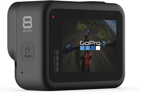 كاميرا جو برو هيرو 8 سوداء مقاومة للماء مع شاشة لمس 4 كيه الترا اتش دي فيديو بدقة 12 ميجابكسل مع خاصية تثبيت بث مباشر بدقة 1080 بكسل in Kuwait