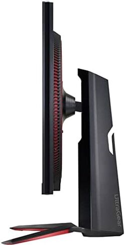 LG 32G600A-B 32-inch Ultragear QHD (2560 x 1440) Curved Gaming Monitor, 180Hz, 1ms, AMD FreeSync, HDMI, DisplayPort, Tilt/Height/Swivel Adjustable Stand, Black in Saudi Arabia