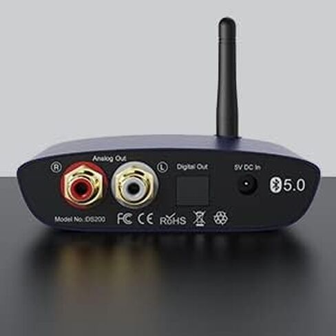 1Mii DS200Pro Bluetooth 5.3 Receiver for Home Stereo, HiFi Wireless Audio Adapter with LDAC, Built-in DAC, Long Range, Optical & RCA Outputs in Kuwait