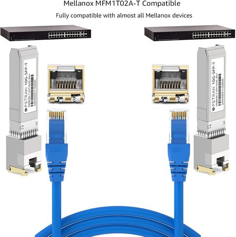 OPSTRAN 10GBASE-T SFP+ to RJ45 Copper Transceiver Module Compatible for HPE Aruba ProCurve JL563B 10G SFP+ 80m Cat6a/7 in Saudi Arabia