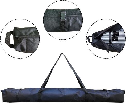 Hecis Pipe and Drape Base Carry, BagBackdrop Stand Bag, Base Bag, Pole Bag, for Pipe and Drape Backdrop Stand, Metal Backdrop Stand in Saudi Arabia