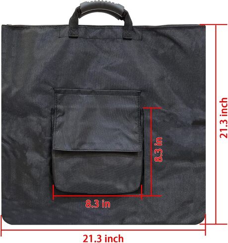 Hecis 8ft Pipe and Drape Equipment Bag - Waterproof Portable Carrying Case for Backdrop Stand - Heavy Duty Storage for Wedding Event Setup in Kuwait