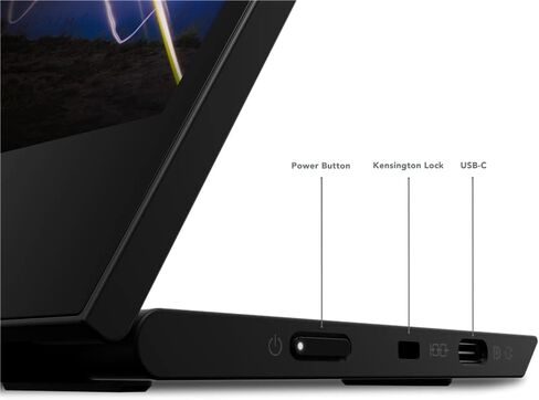 Lenovo ThinkVision M15 15.6" Full HD WLED LCD Monitor - 16:9 - Raven Black in Saudi Arabia