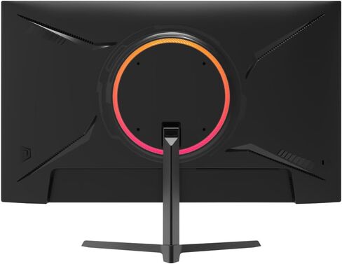 GAMEPOWER Rapid 27-inch 1ms 360Hz 1080p Gaming Monitor - Flat IPS, HDR10 Height/Tilt/Swivel/Pivot Adjustable RGB Anti-Glare Display, HDMI/DP/USB, FreeSync, G-Sync, 350 cd/m² Bright LEDs, Laser Logo in Kuwait