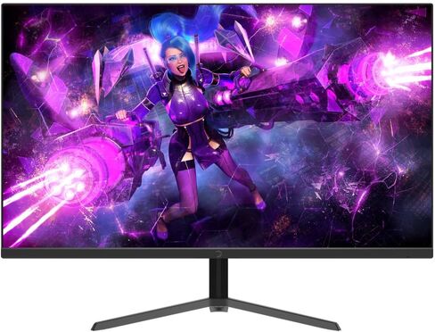 GAMEPOWER Rapid 27-inch 1ms 360Hz 1080p Gaming Monitor - Flat IPS, HDR10 Height/Tilt/Swivel/Pivot Adjustable RGB Anti-Glare Display, HDMI/DP/USB, FreeSync, G-Sync, 350 cd/m² Bright LEDs, Laser Logo in Kuwait
