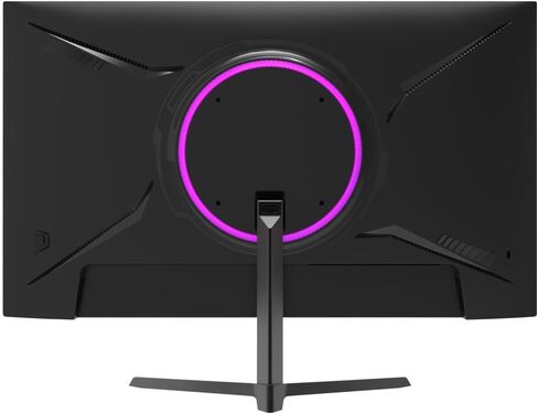GAMEPOWER Rapid 27-inch 1ms 360Hz 1080p Gaming Monitor - Flat IPS, HDR10 Height/Tilt/Swivel/Pivot Adjustable RGB Anti-Glare Display, HDMI/DP/USB, FreeSync, G-Sync, 350 cd/m² Bright LEDs, Laser Logo in Kuwait
