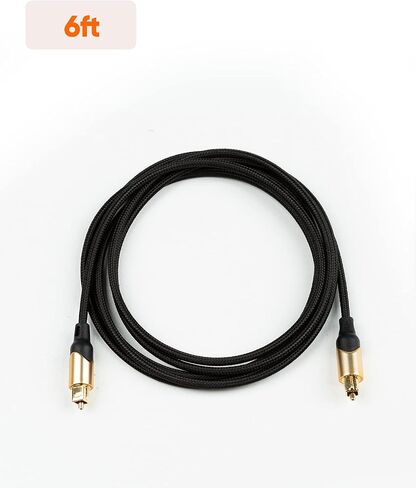 CableCreation Toslink Digital Optical Audio Fiber Optic Cable, 25FT in Kuwait