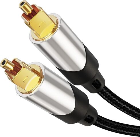 CableCreation Toslink Digital Optical Audio Fiber Optic Cable, 25FT in Kuwait