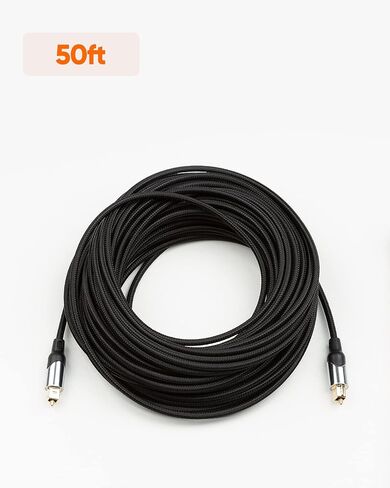 CableCreation Toslink Digital Optical Audio Fiber Optic Cable, 25FT in Kuwait