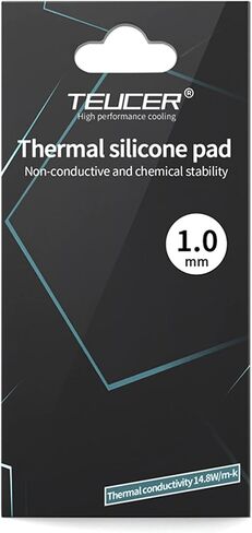Thermal Pad 14.8 W/mK, 85x45x2.5mm, Non Conductive Heat Resistance High Temperature Resistance, Silicone Thermal Pads for Laptop Heatsink GPU CPU LED Cooler (2.5mm) in Saudi Arabia