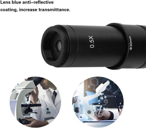 محول المجهر CCD عدسة الكاميرا 0.5X C-Mount 30/30.5mm اثنين من المحولات in Kuwait