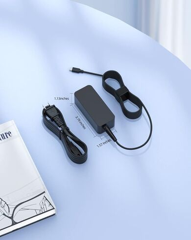 Chromebook Charger for Lenovo Chromebook, (UL Safety Certified), USB C, 45W, Fast Charging in Saudi Arabia