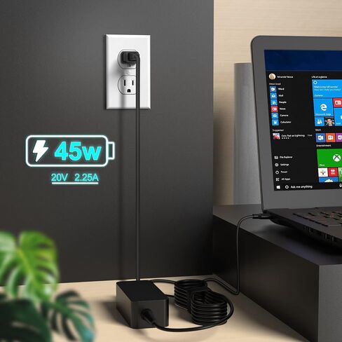 Chromebook Charger for Lenovo Chromebook, (UL Safety Certified), USB C, 45W, Fast Charging in Saudi Arabia