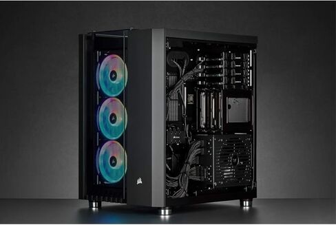 CORSAIR Crystal Series 680X RGB High Airflow Tempered Glass ATX Smart Case, White in Kuwait