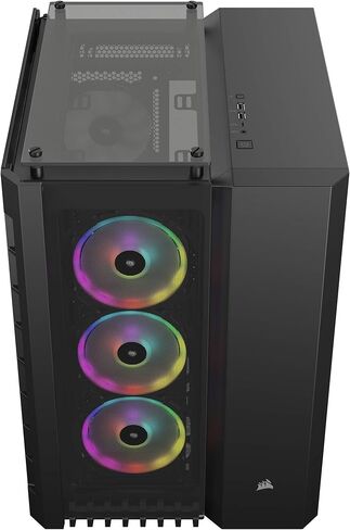 CORSAIR Crystal Series 680X RGB High Airflow Tempered Glass ATX Smart Case, White in Kuwait