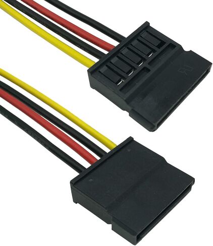 COMeap (2-Pack SATA Power Cable for Hikvision Video Recorder, 4 Pin to SATA Hard Drive HDD Power Adapter 7.5-in(19cm) in Kuwait