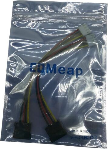 COMeap (2-Pack SATA Power Cable for Hikvision Video Recorder, 4 Pin to SATA Hard Drive HDD Power Adapter 7.5-in(19cm) in Kuwait