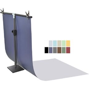 Photo Backdrop for Product Photography: 6pcs/12color Small Paper Background kit for Products, Food Photos (22x34inches New)